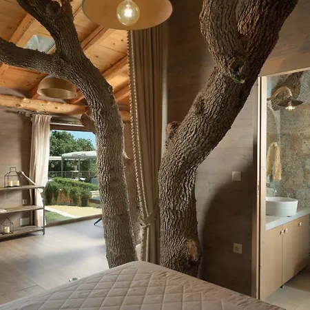 הוילה Atsipopoulo Stolidi Mou Treehouse מראה חיצוני תמונה